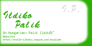 ildiko palik business card